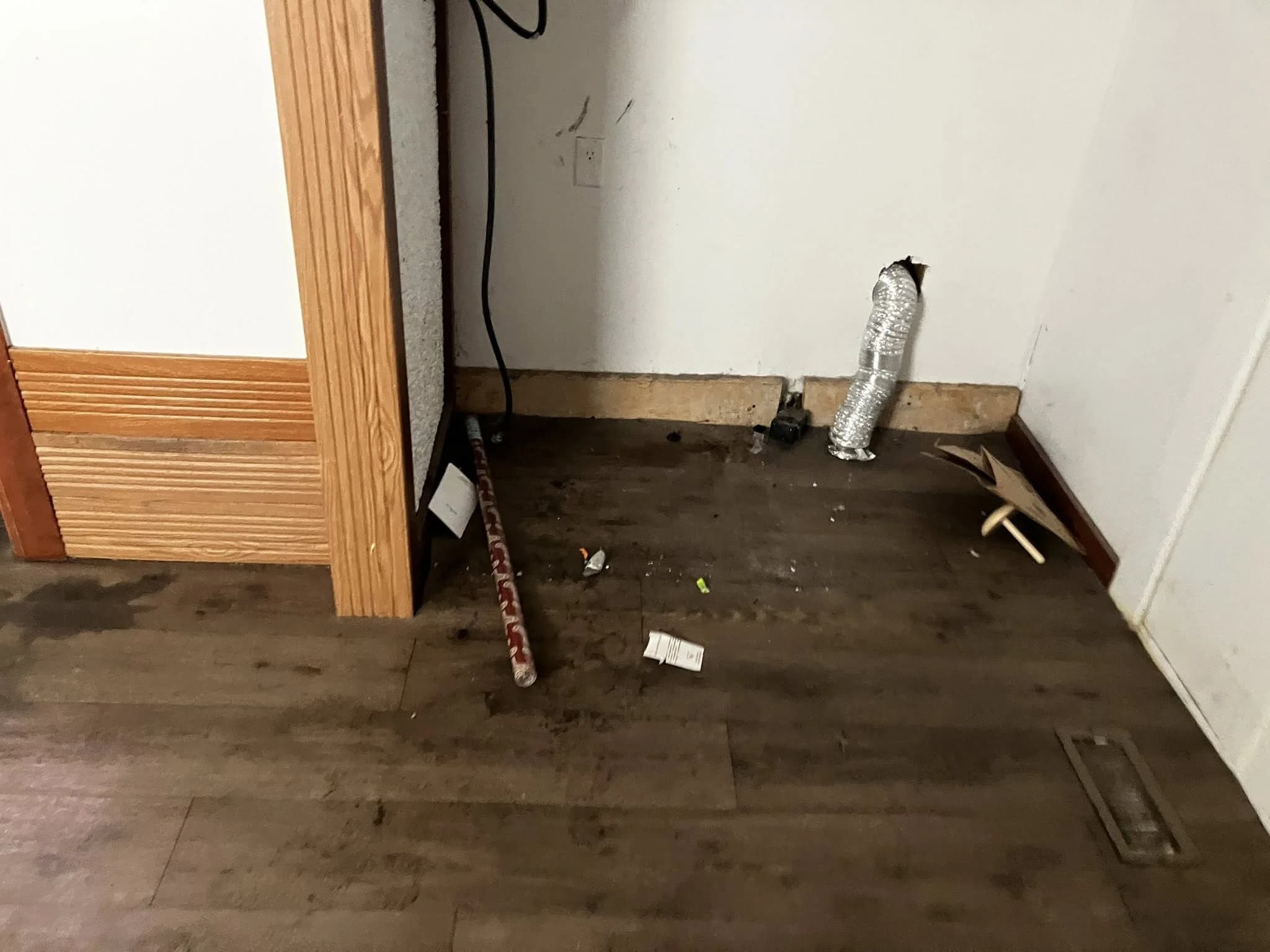 Tile grout lines close-up