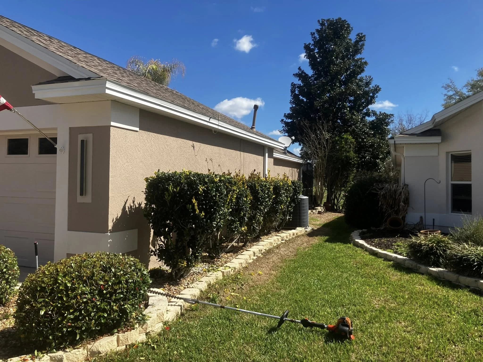 Lawn trimming and edging