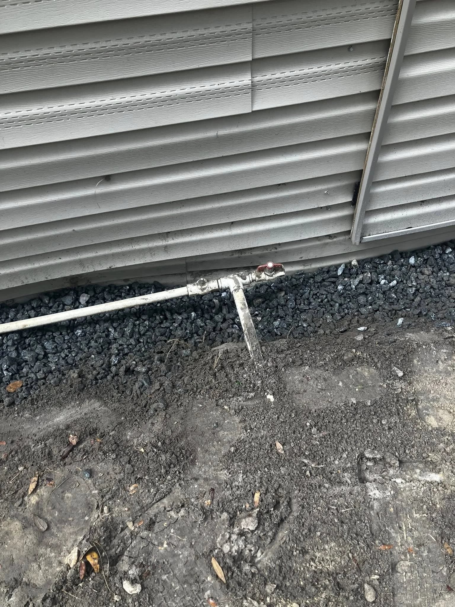 Stone landscape edging