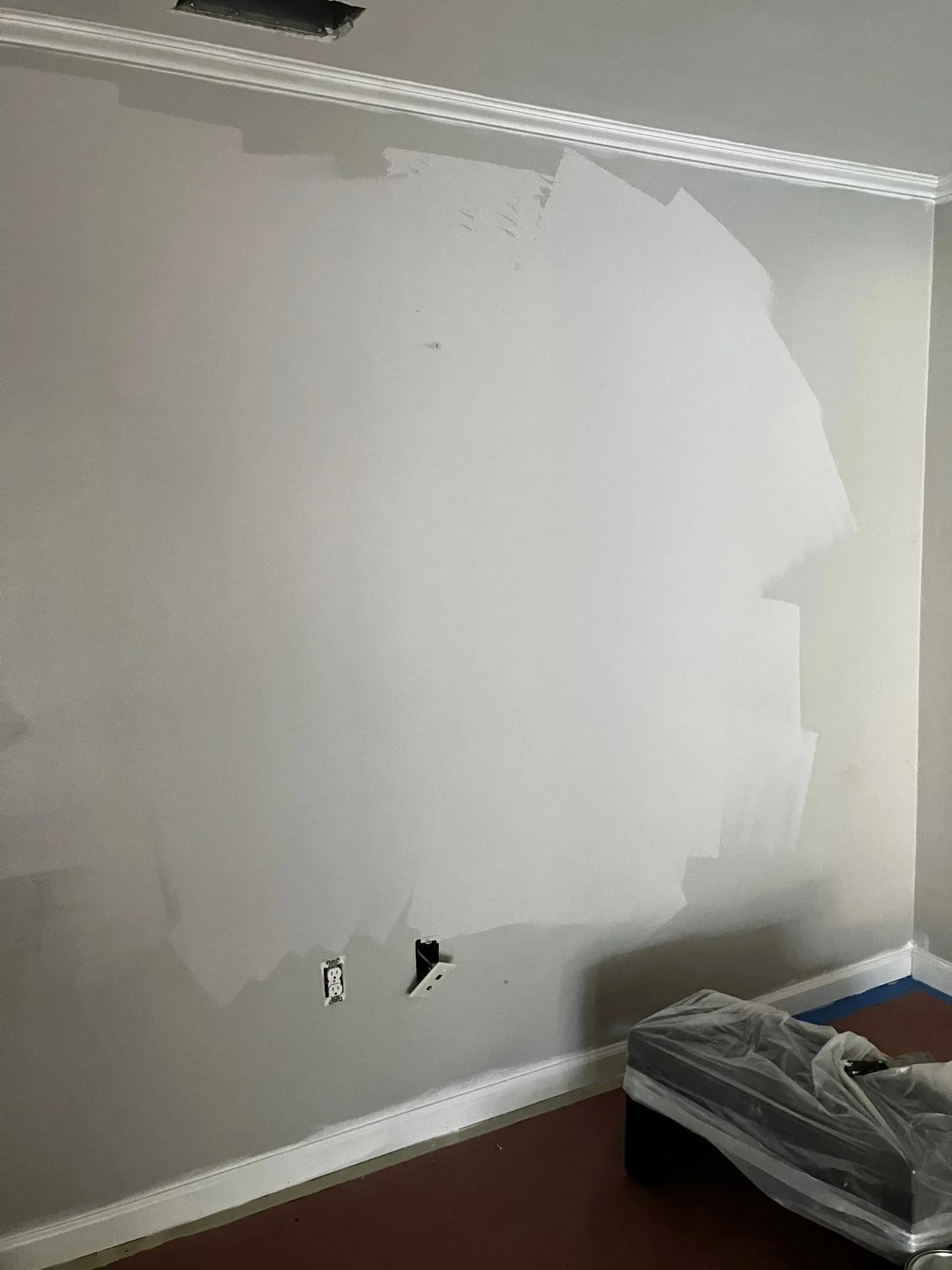Drywall prep before painting