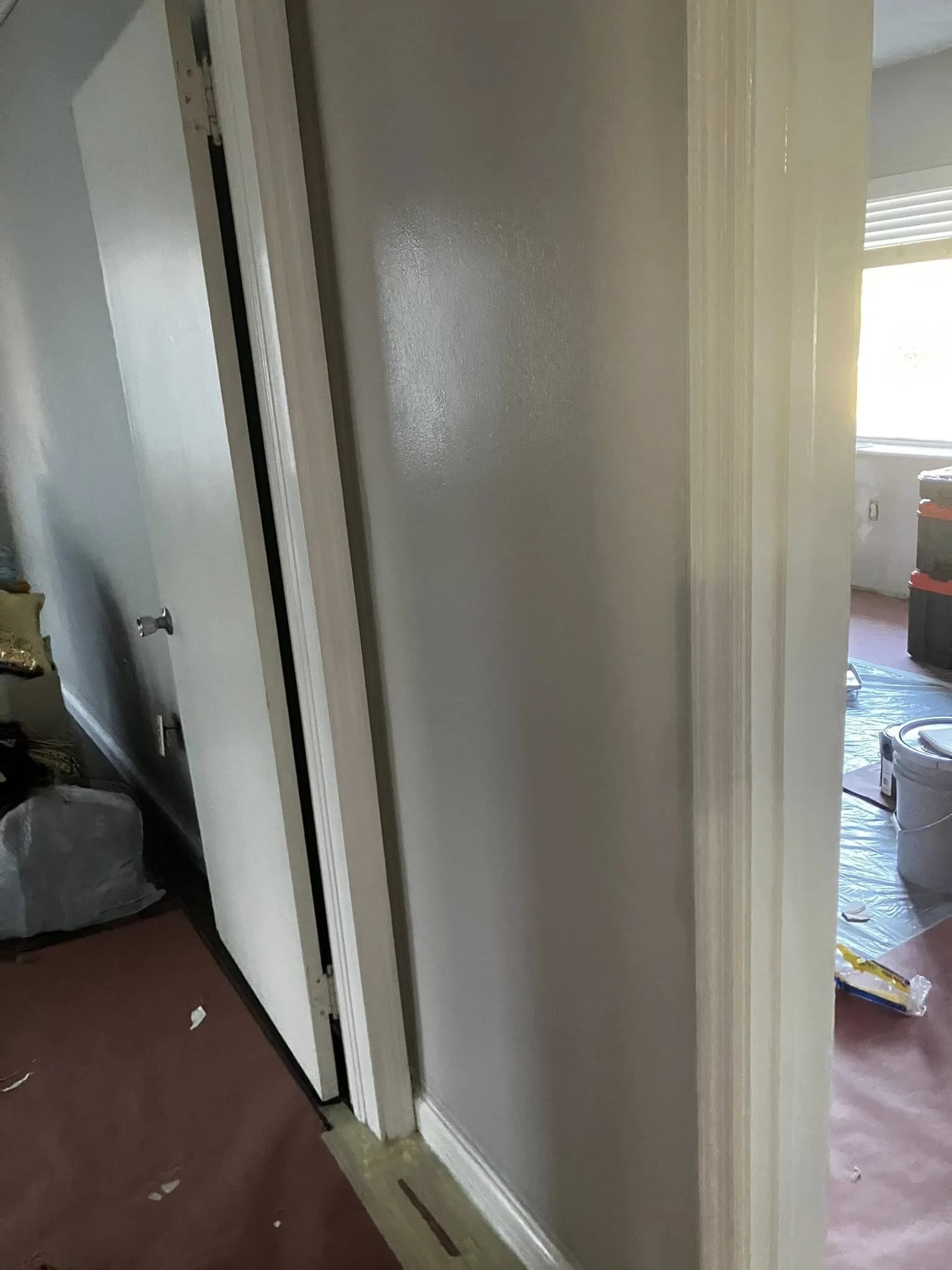 Painting trim and doors